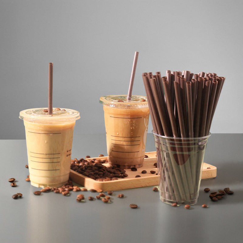 Coffee Ground Straws