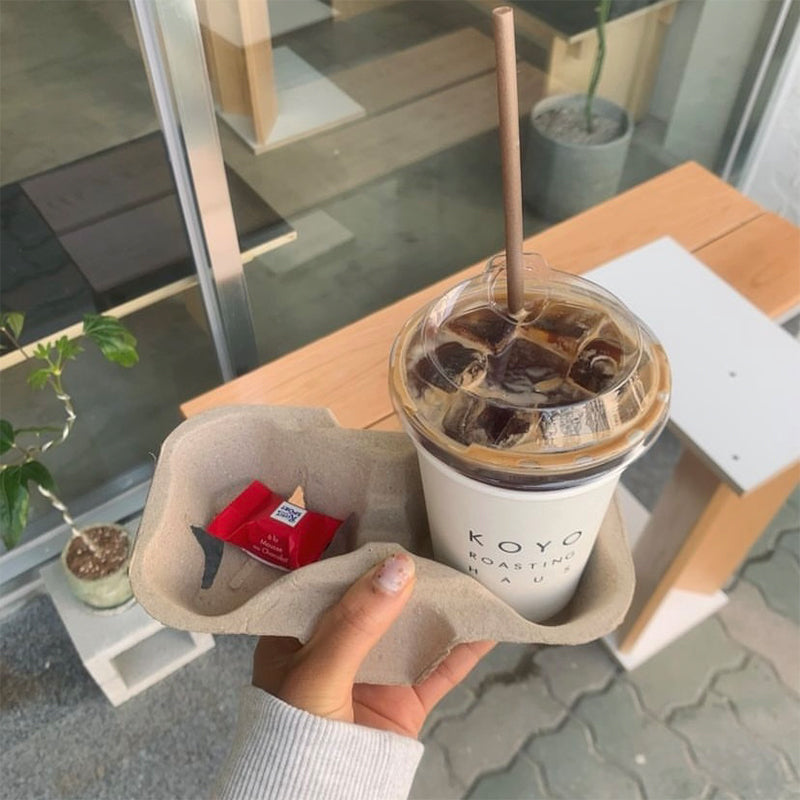 Coffee Ground Straws