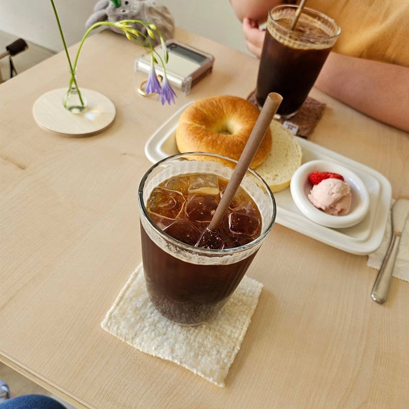 Coffee Ground Straws