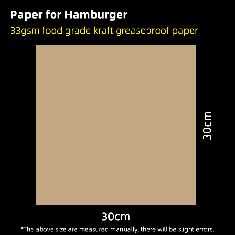 Hamburger Shop Package Supplies