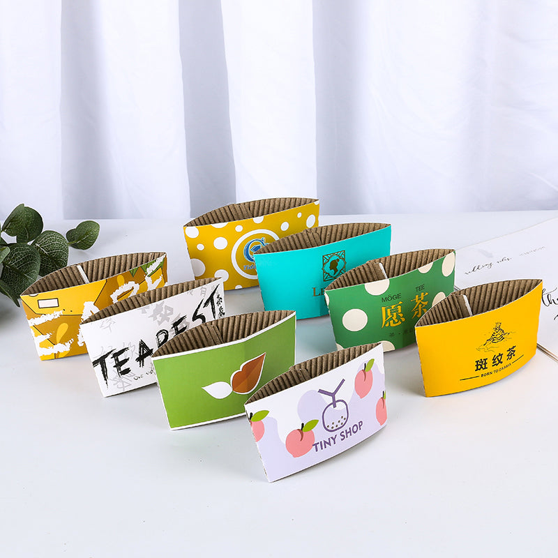 Irregular Ripple Corrugated Cup Sleeve