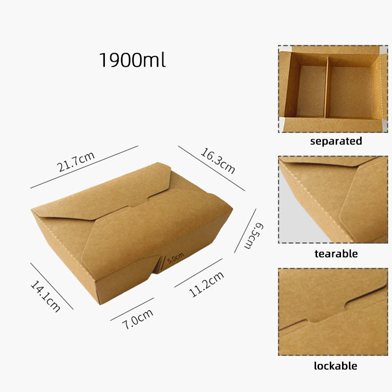 Kraft Paper Food Container