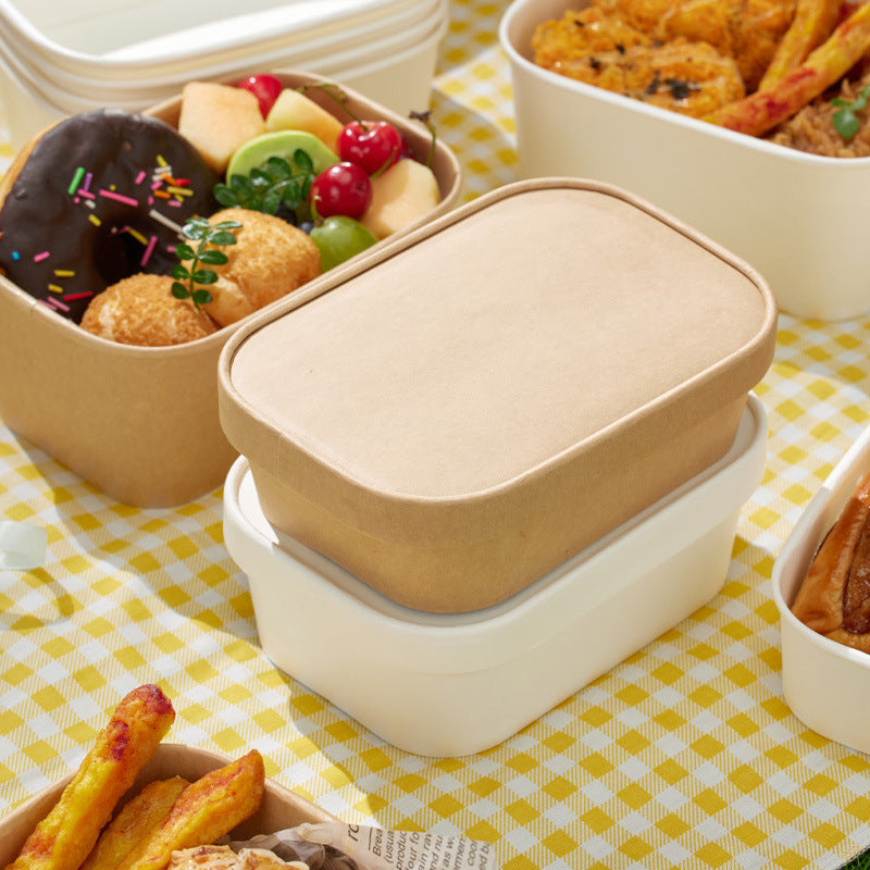 Rectangle Paper Bowls