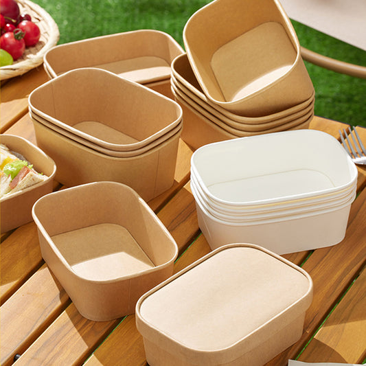 Rectangle Paper Bowls