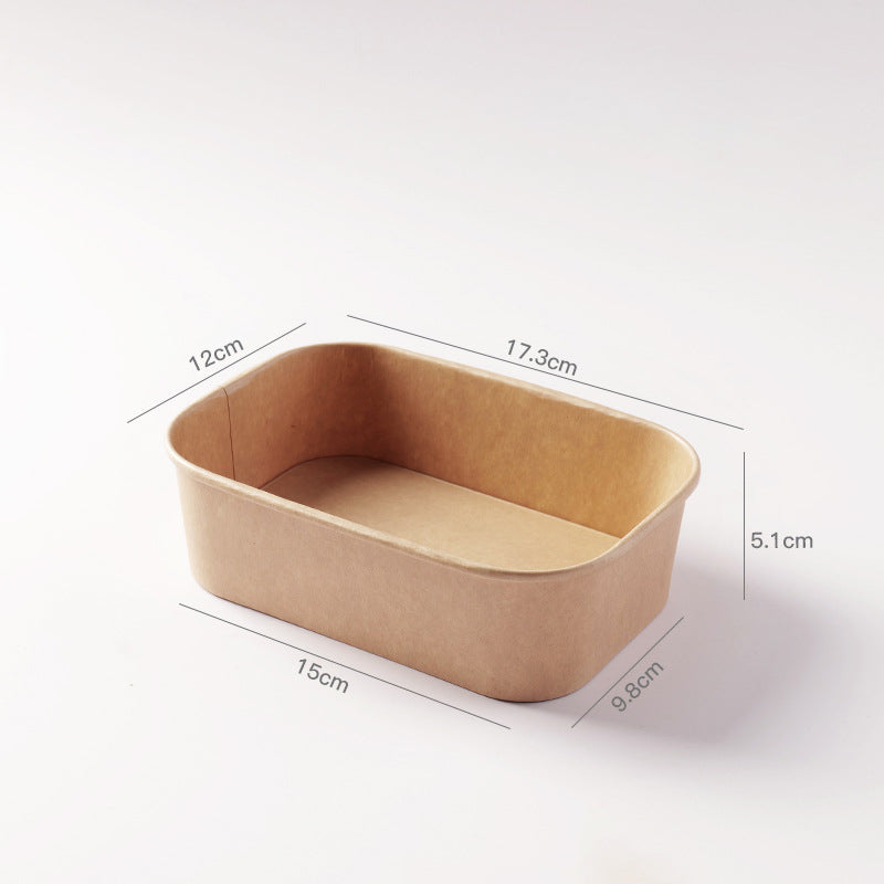 Rectangle Paper Bowls
