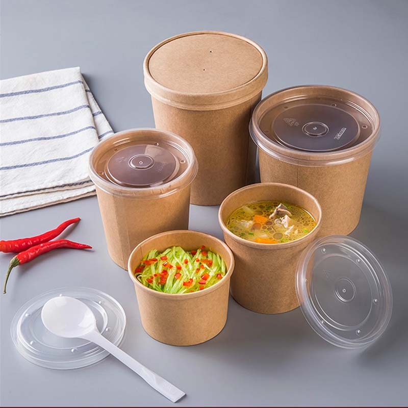 Round Paper Soup Bowl