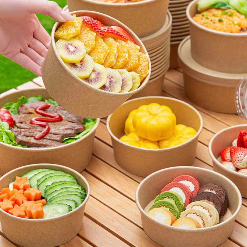 Round Paper Bowl