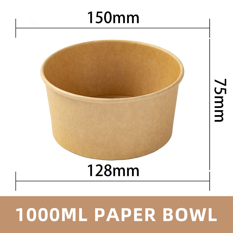 Round Paper Bowl