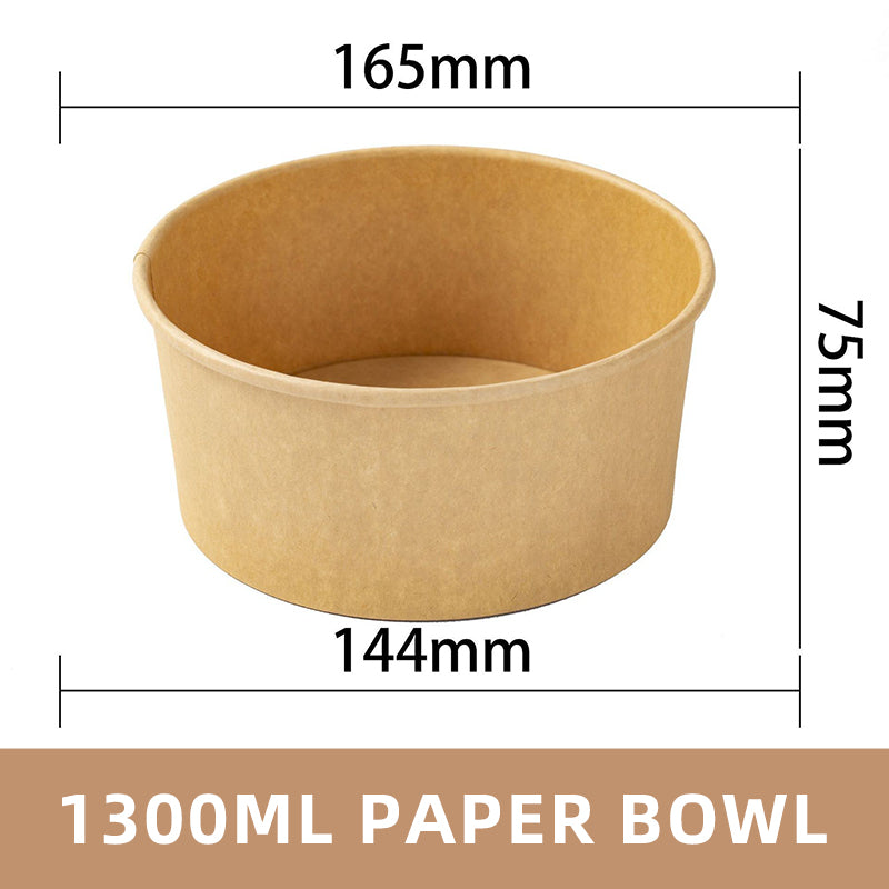 Round Paper Bowl