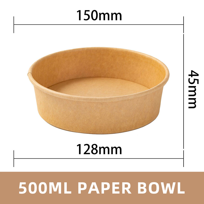 Round Paper Bowl