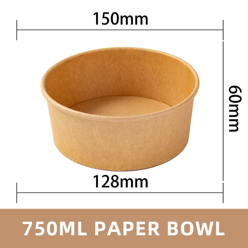 Round Paper Bowl