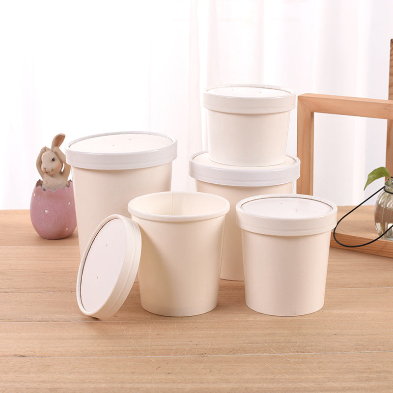 Round Paper Soup Bowl