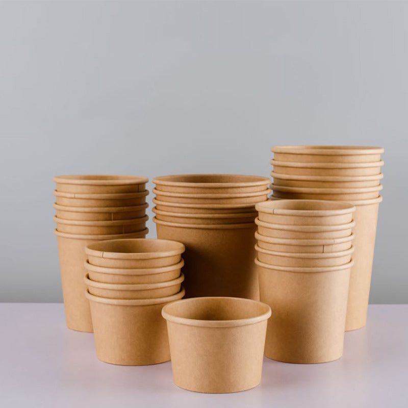 Round Paper Soup Bowl