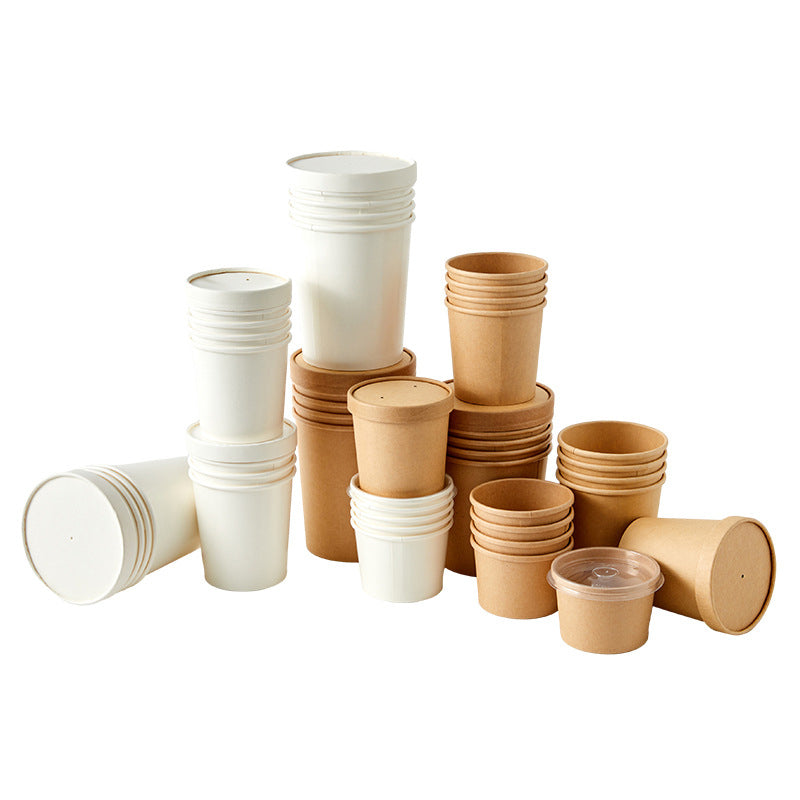 Round Paper Soup Bowl