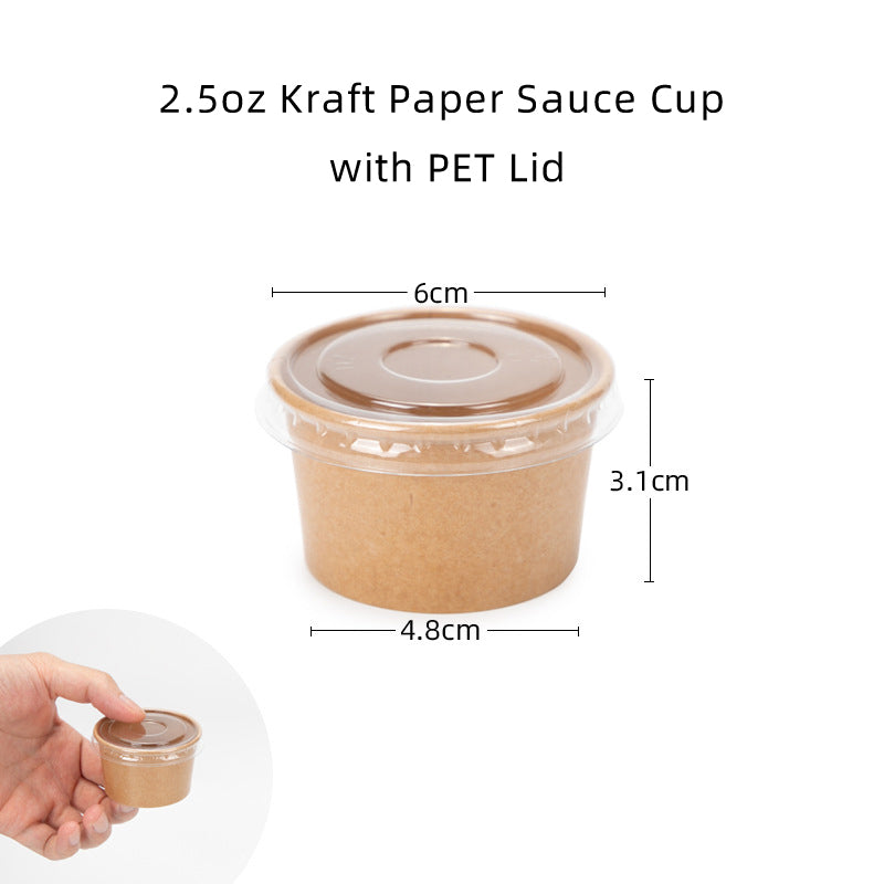 Kraft Paper Sauce Cup