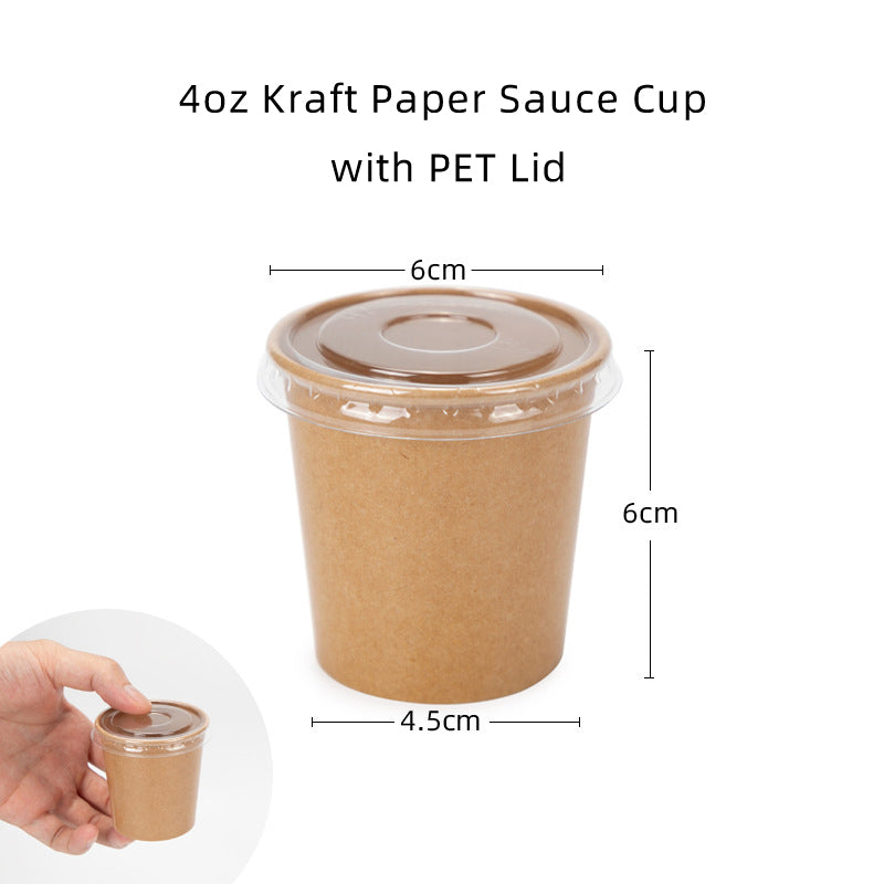 Kraft Paper Sauce Cup