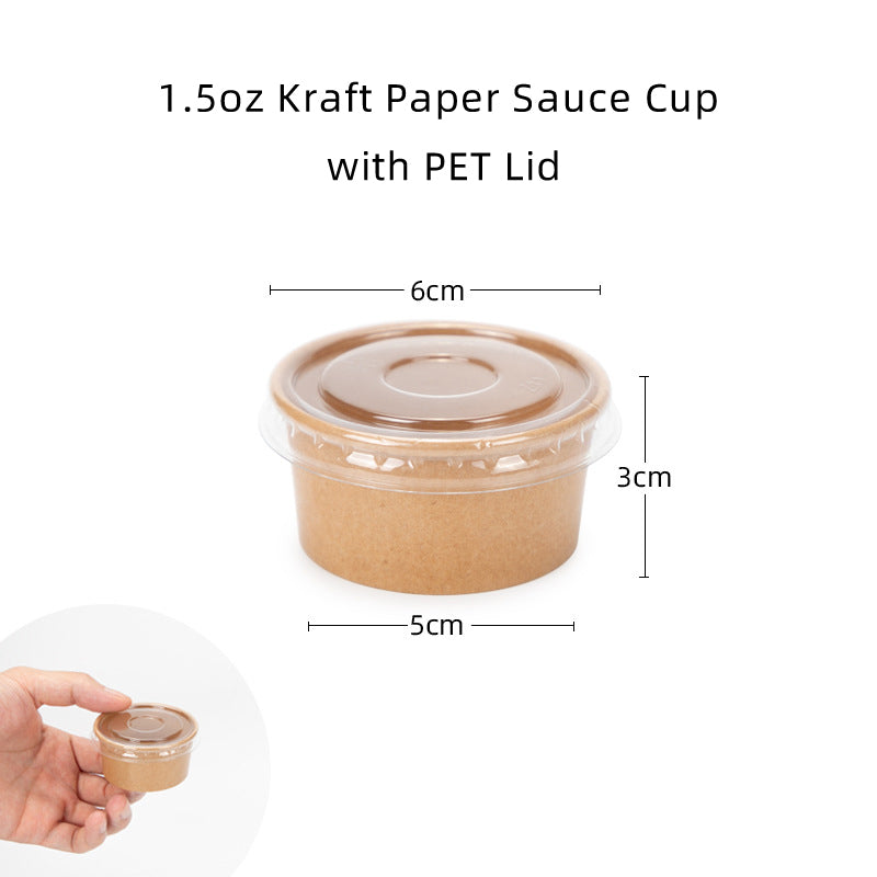 Kraft Paper Sauce Cup