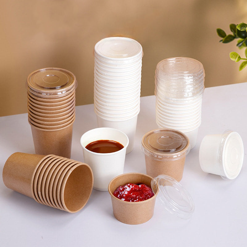 Kraft Paper Sauce Cup