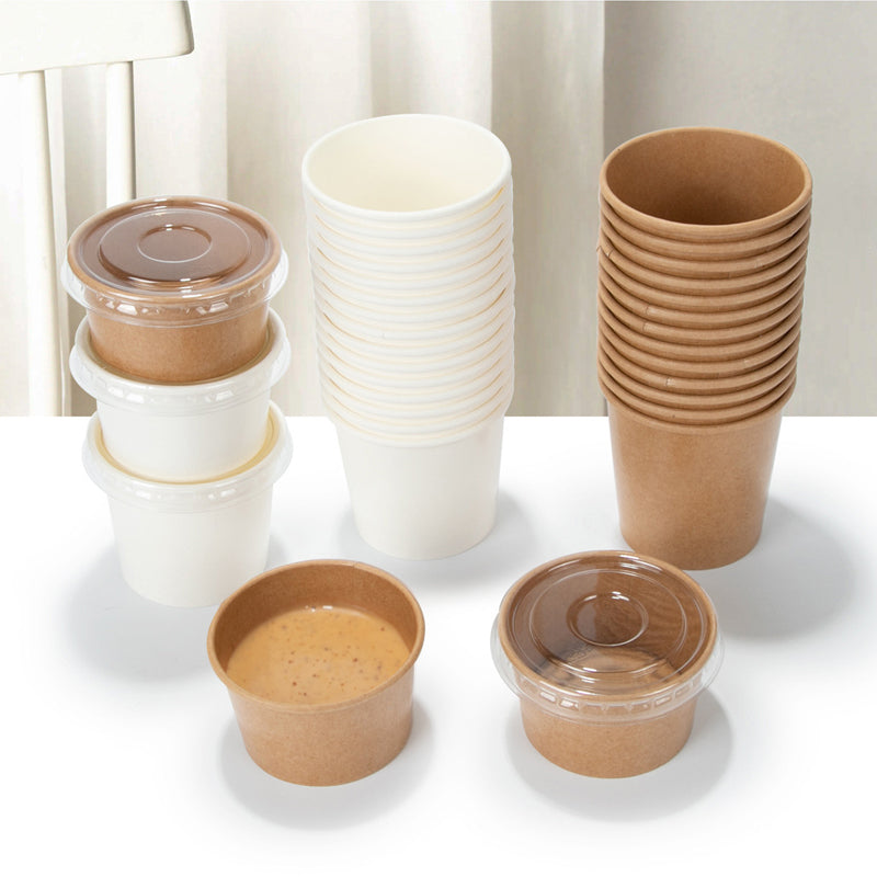 Kraft Paper Sauce Cup