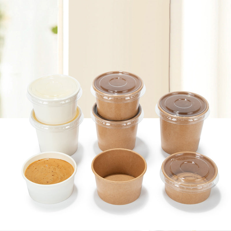 Kraft Paper Sauce Cup