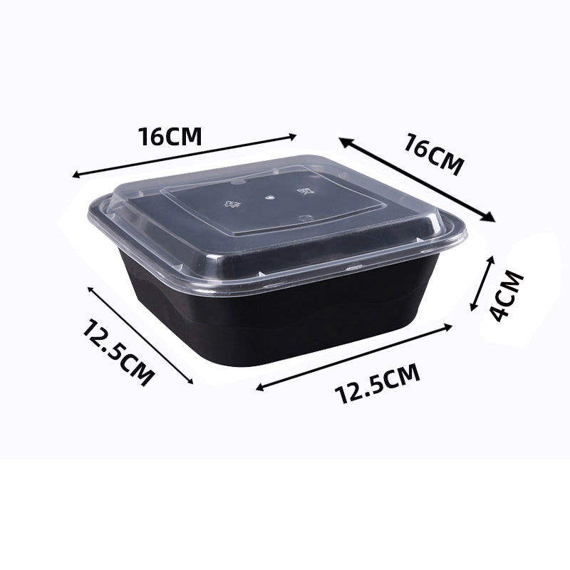 Plastic Square Food Containers #MS-FC05