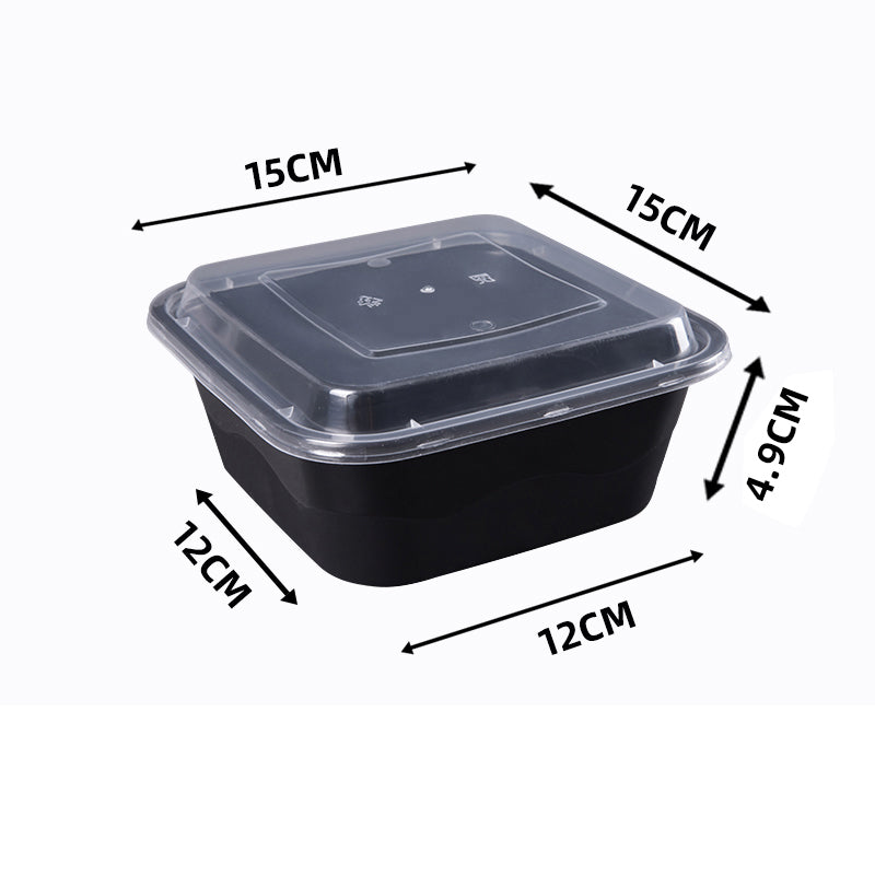 Plastic Square Food Containers #MS-FC05