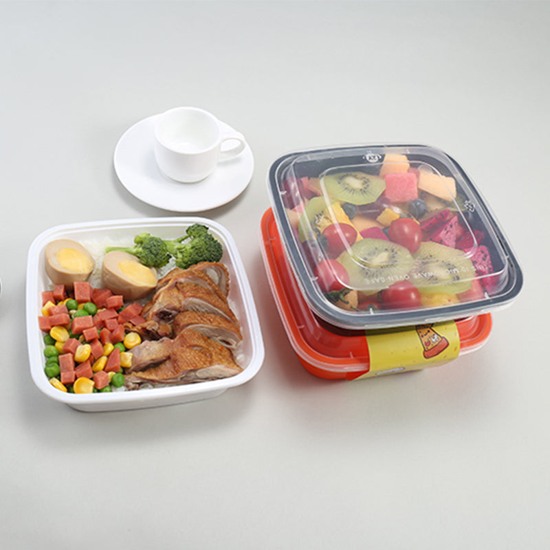 Plastic Square Food Containers #MS-FC05