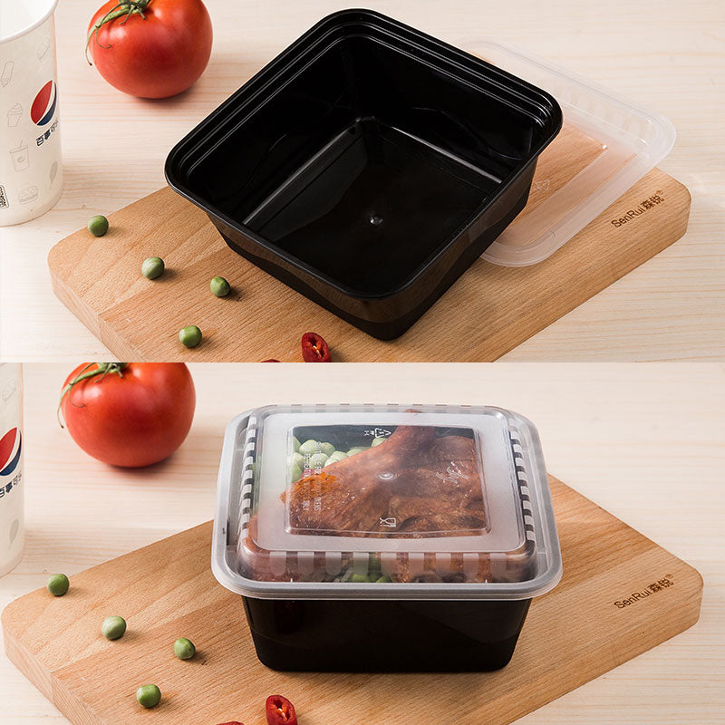 Plastic Square Food Containers #MS-FC05