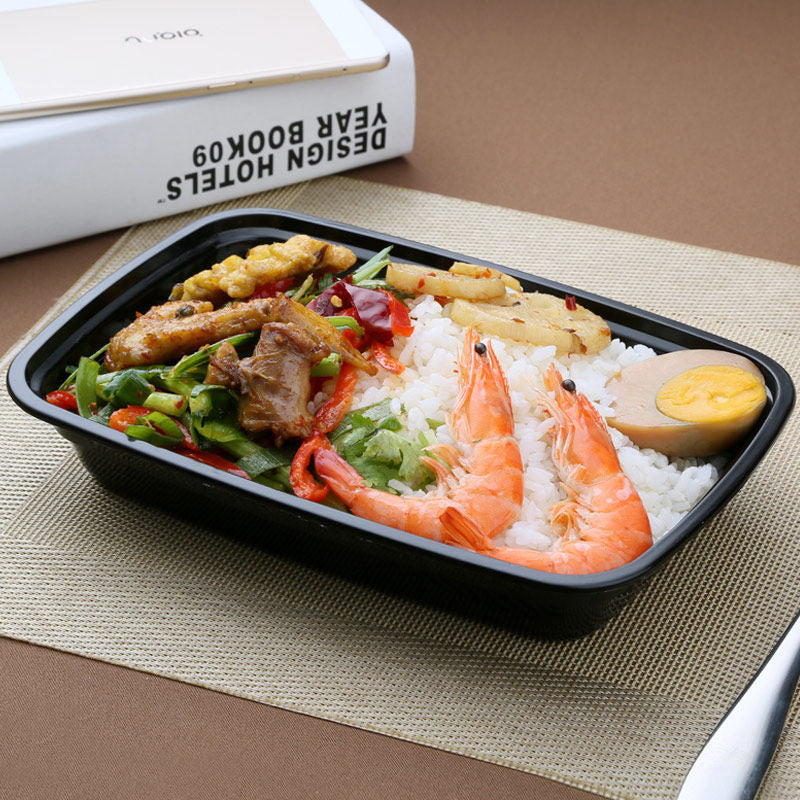 Plastic Rectangle Food Containers #MS-FC01