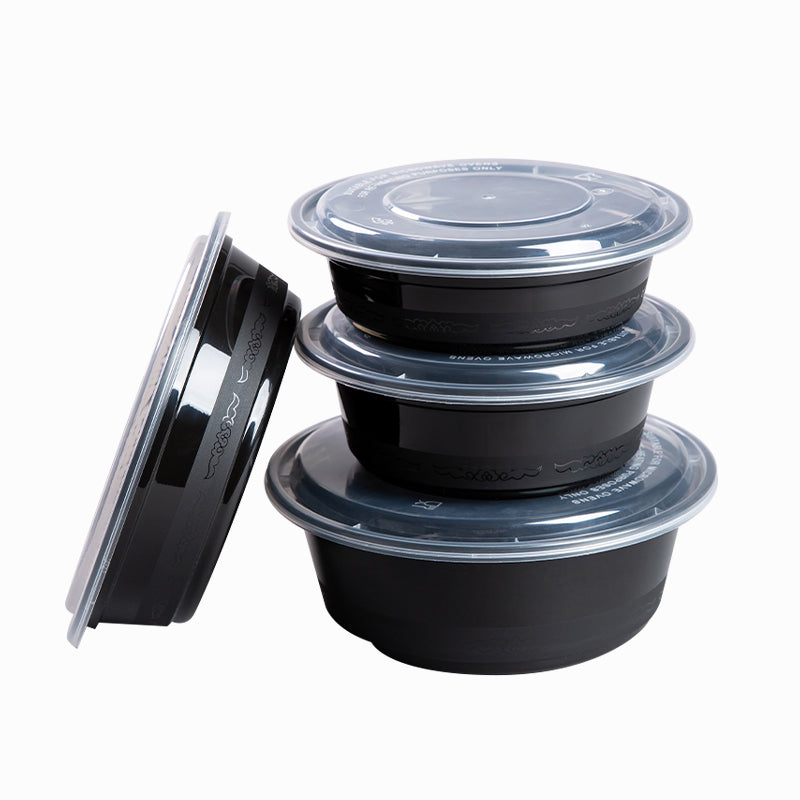 Plastic Round Food Containers #MS-FC03