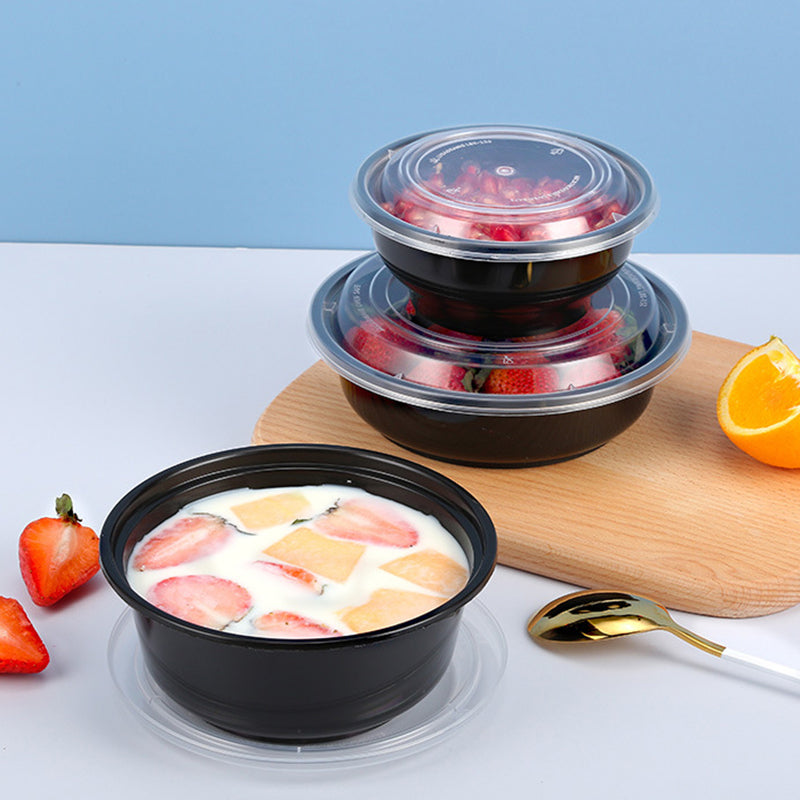 Plastic Round Food Containers #MS-FC03