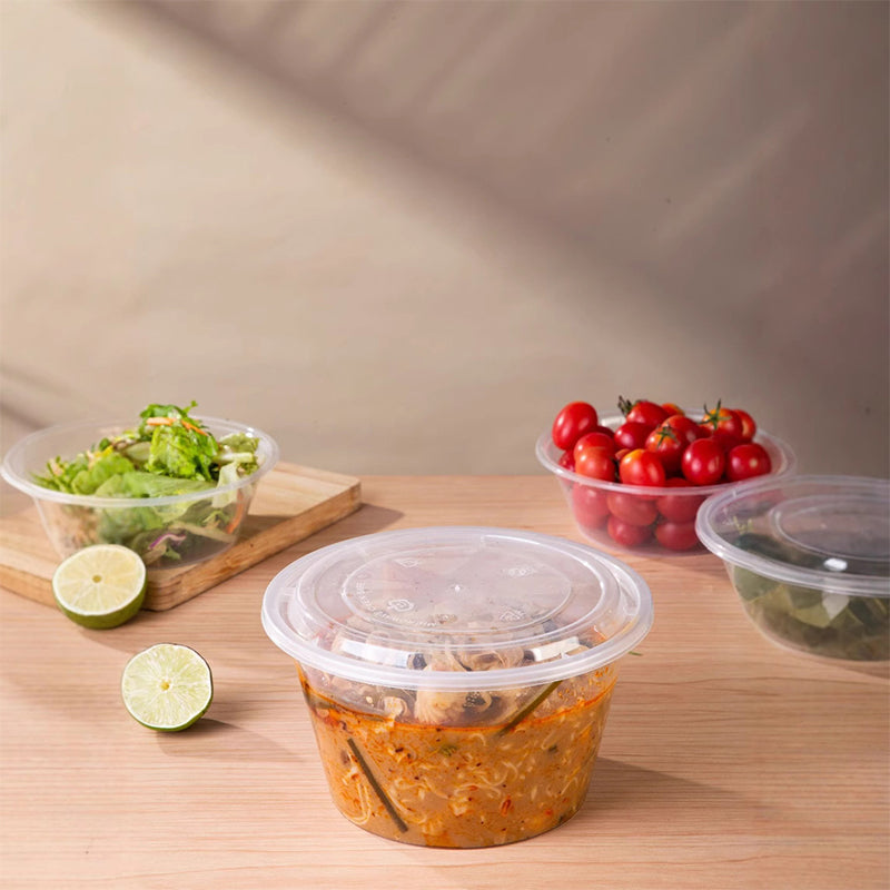 Plastic Round Food Containers #MS-FC04
