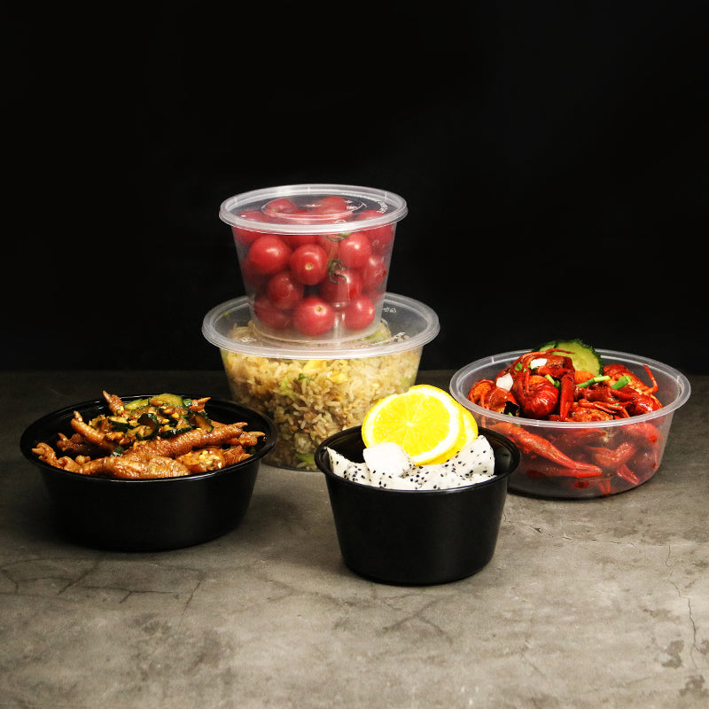 Plastic Round Food Containers #MS-FC04