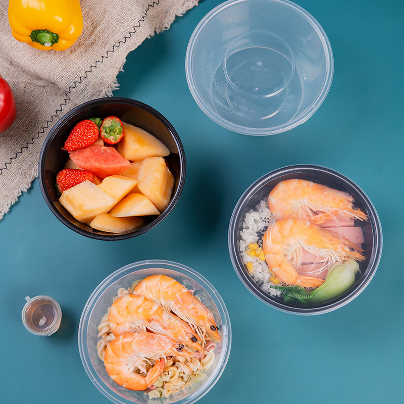 Plastic Round Food Containers #MS-FC04