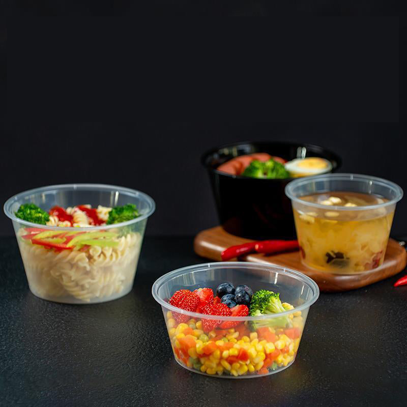 Plastic Round Food Containers #MS-FC04