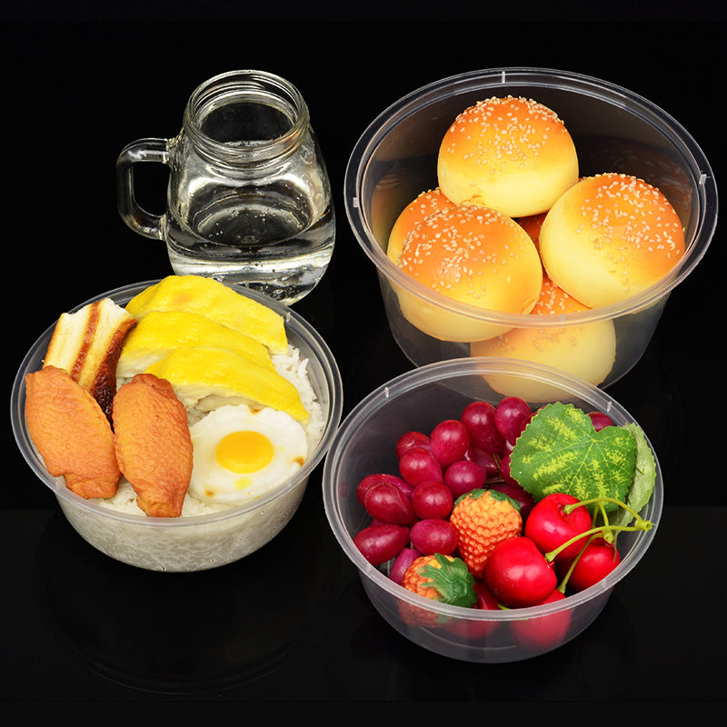 Plastic Round Food Containers #MS-FC04