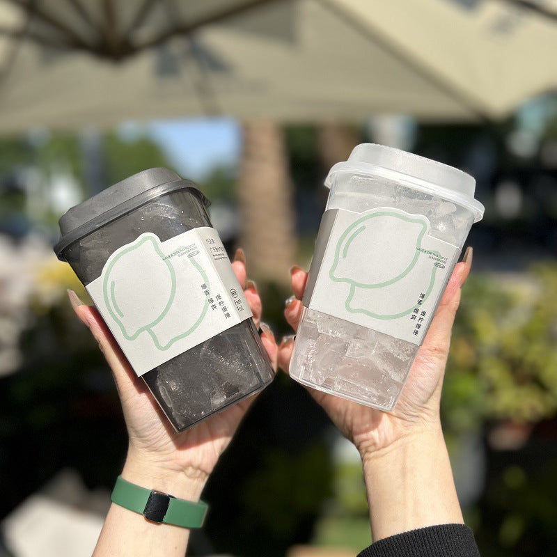 PP Injection Square Quadrilateral Plastic Cup
