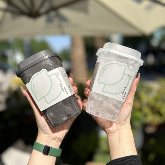 PP Injection Square Quadrilateral Plastic Cup
