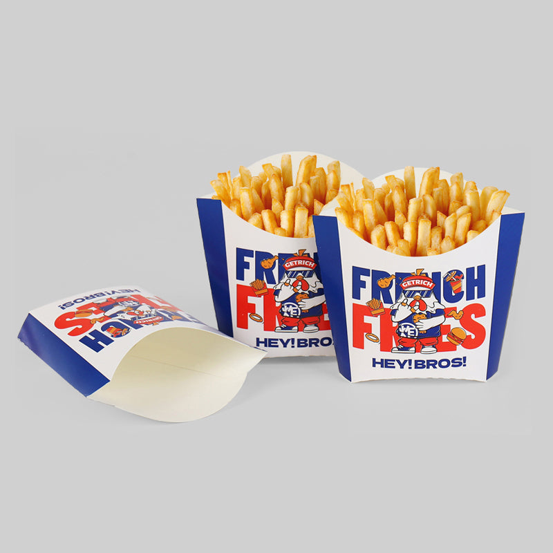 Paper Chicken Popcorn Packaging Box