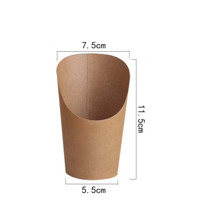 French Fries Cup for French Fries, Snacks, Charcuterie, Popcorn, Ice Cream