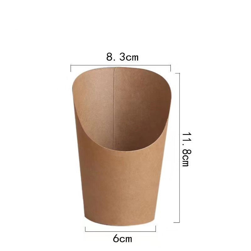 French Fries Cup for French Fries, Snacks, Charcuterie, Popcorn, Ice Cream
