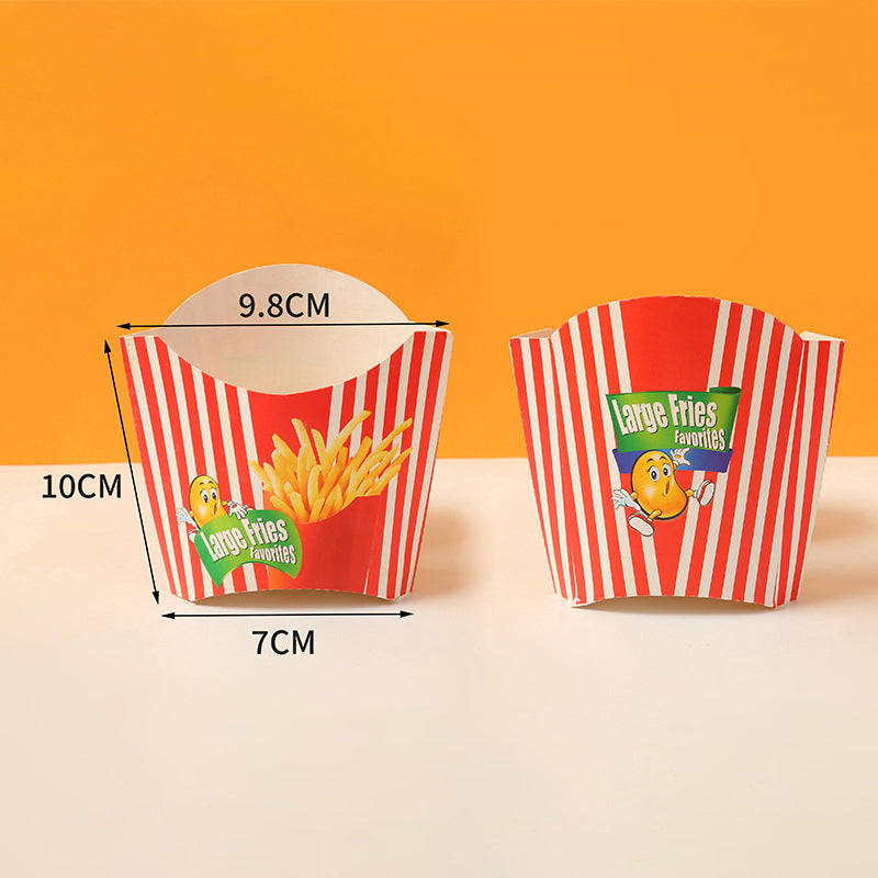 Paper French Fries Container