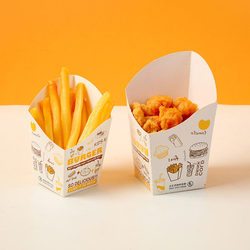 Paper French Fries Container