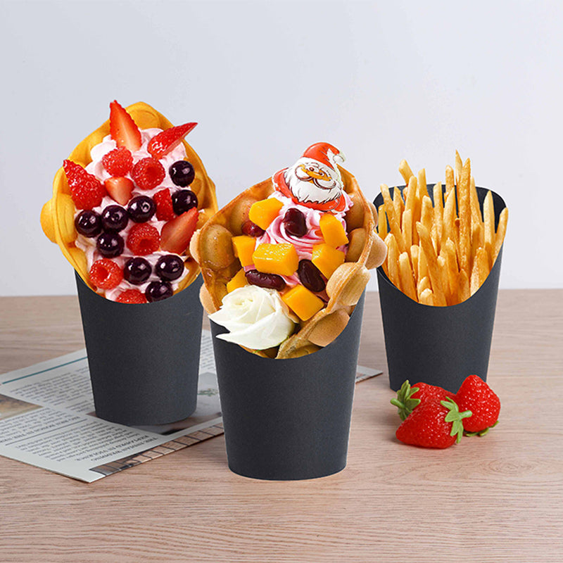 French Fries Cup for French Fries, Snacks, Charcuterie, Popcorn, Ice Cream