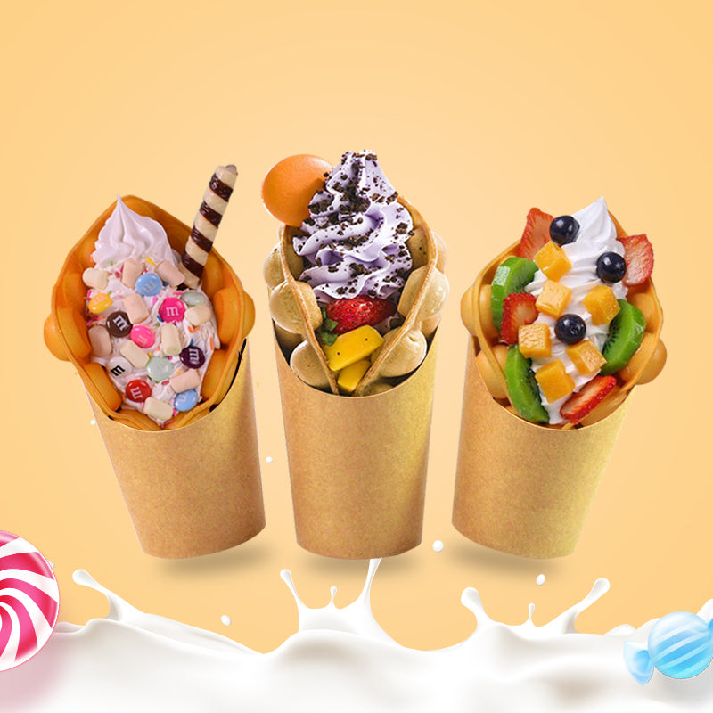 French Fries Cup for French Fries, Snacks, Charcuterie, Popcorn, Ice Cream