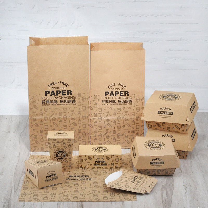 Hamburger Shop Package Supplies