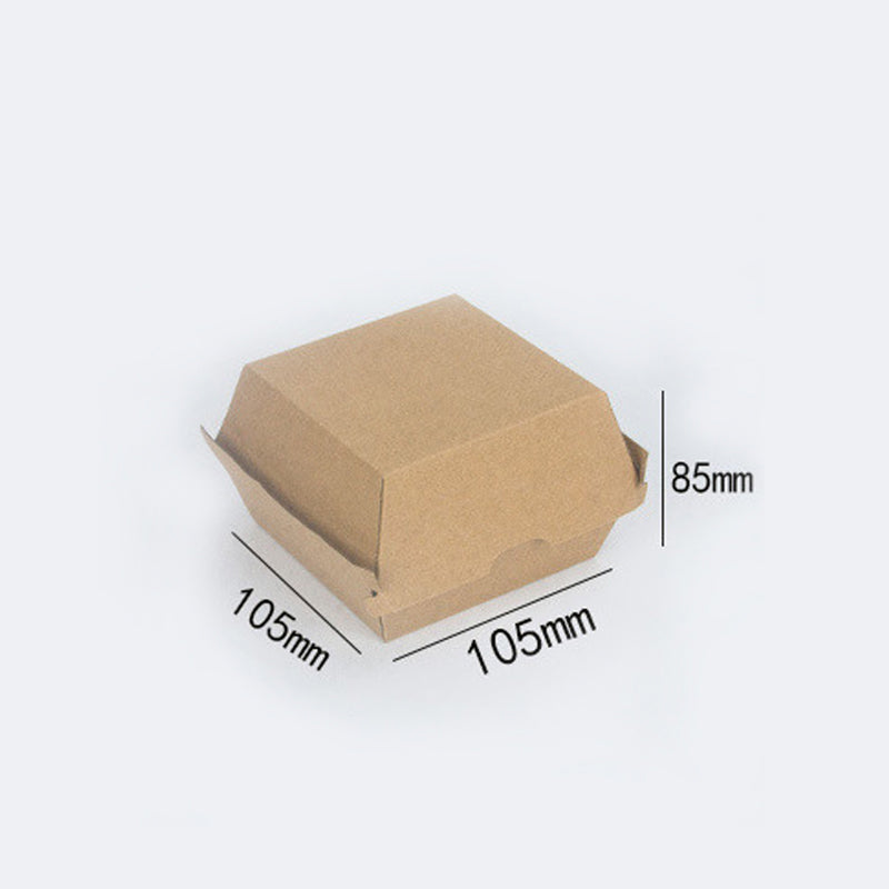 Kraft Paper Hamburger box