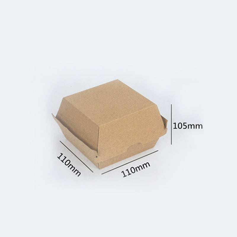 Kraft Paper Hamburger box