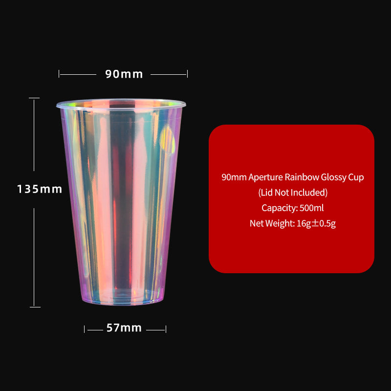 IML Plastic Bubble Cup Rainbow