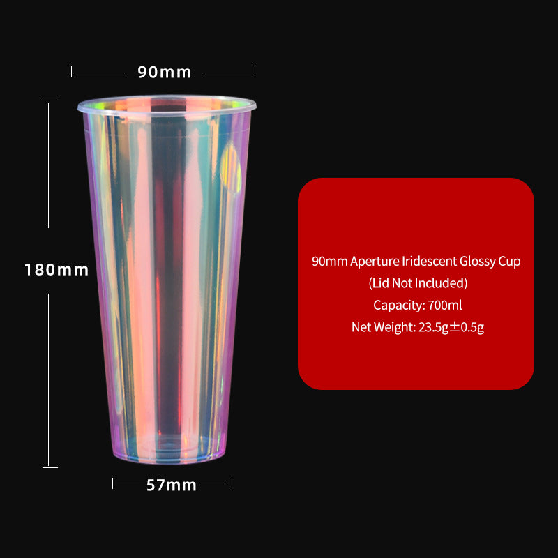 IML Plastic Bubble Cup Rainbow